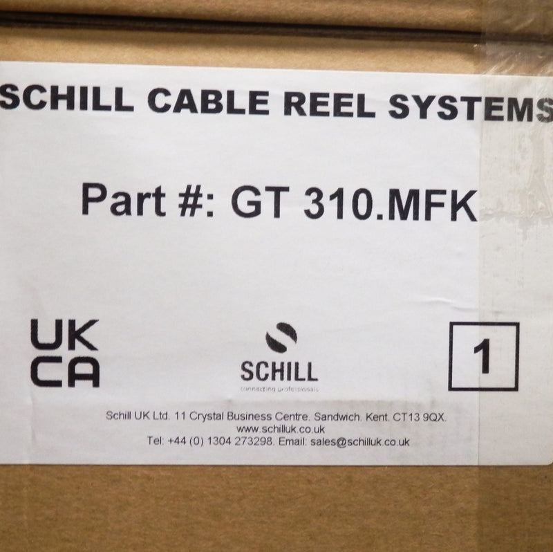 Schill Rubber Cable Drum Made with Latching Hinged Door GT 310.MFK