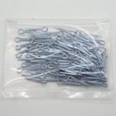 RS Pro Steel Split Pin 100 Pack 25534197