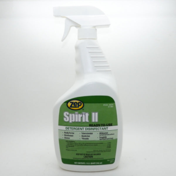 Pack of 2 ZEP Spirit 2 Detergent Disinfectant 67909