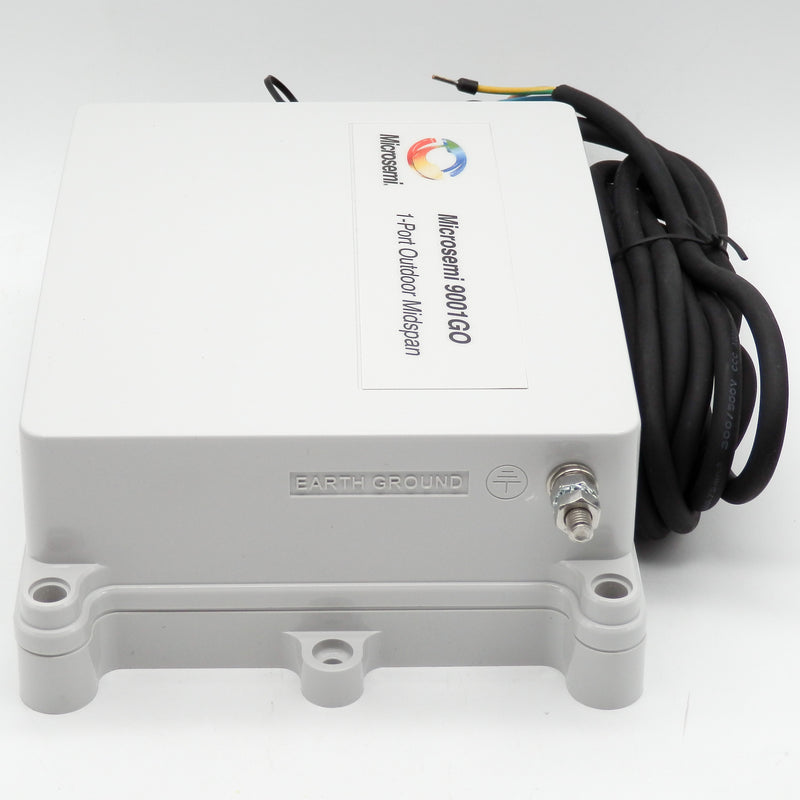 HPE Aruba JW701A Microsemi PD-9001GO-INTL 1-Port Power Over Ethernet Midspan