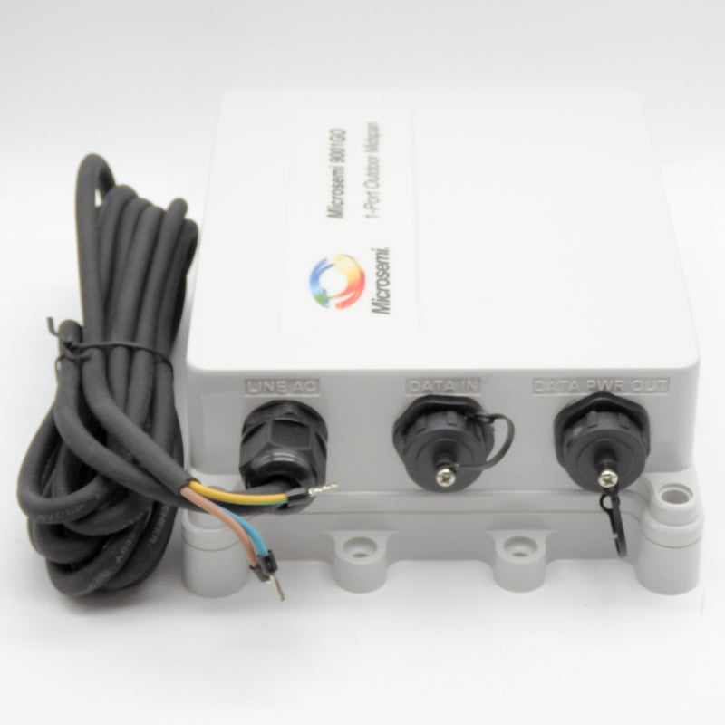 HPE Aruba JW701A Microsemi PD-9001GO-INTL 1-Port Power Over Ethernet Midspan