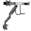 StarTech.com Synced Height Adjustment Dual Monitor Arm ARMSLMBARDUO