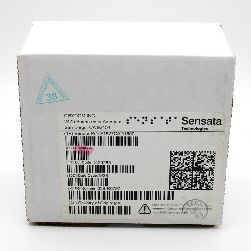 Crydom Sensata 25A 600VAC Power Module F1827CAD1600