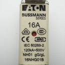 Bussmann by Eaton 500VAC 16A NH Centred Tag Fuse 16NHG01B