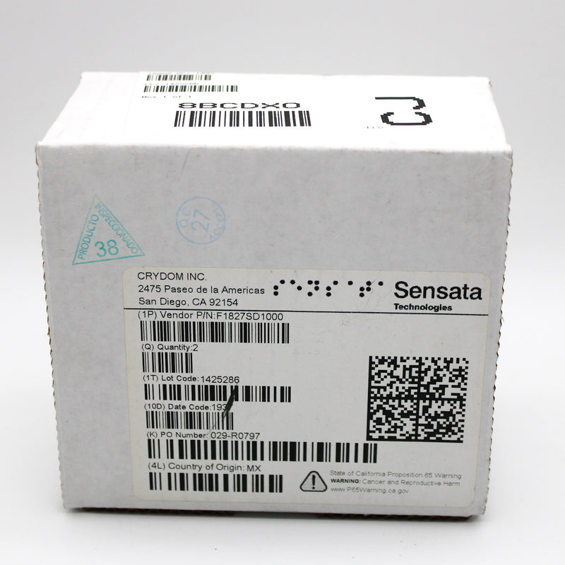 Crydom Sensata 25A 240VAC Power Module F1827SD1000