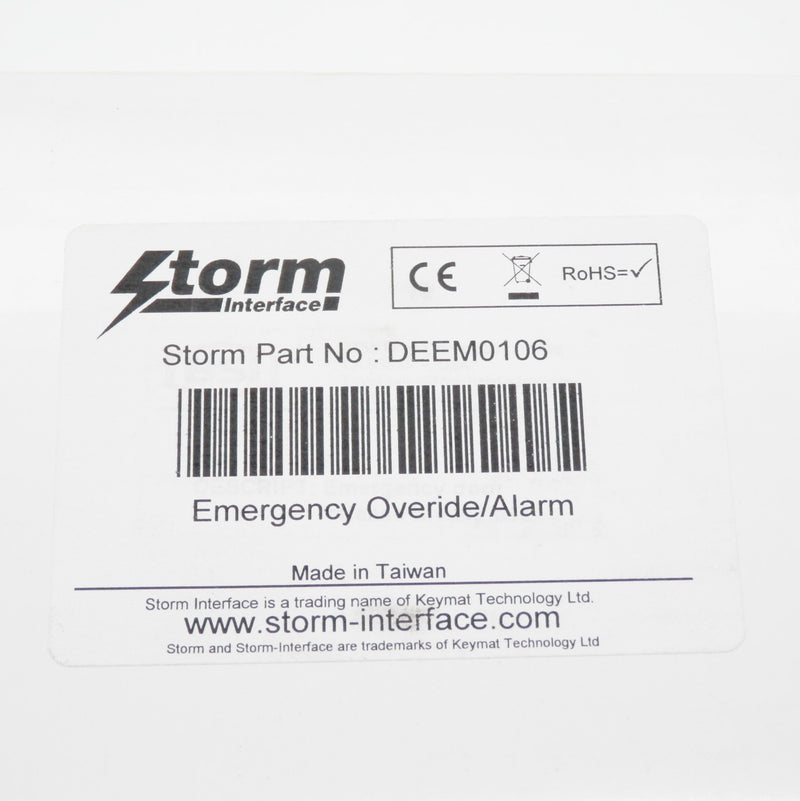 Emergency Override Module Storm Interface Emergency Stop/E/Emergency Override Switch DEEM0103 ...