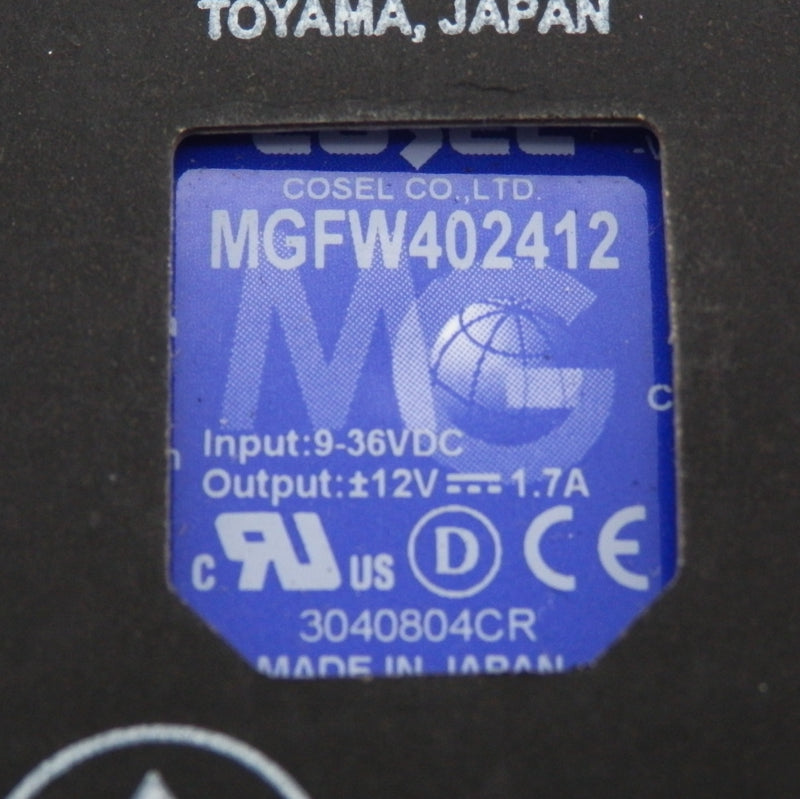 Cosel  PCB Mount 40.8W DC-DC Converter MGFW402412