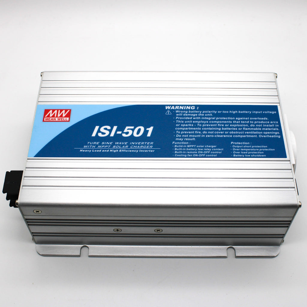 Mean Well 500W 230VAC DC/AC Stand-Alone Solar Inverter ISI-501-212B ...