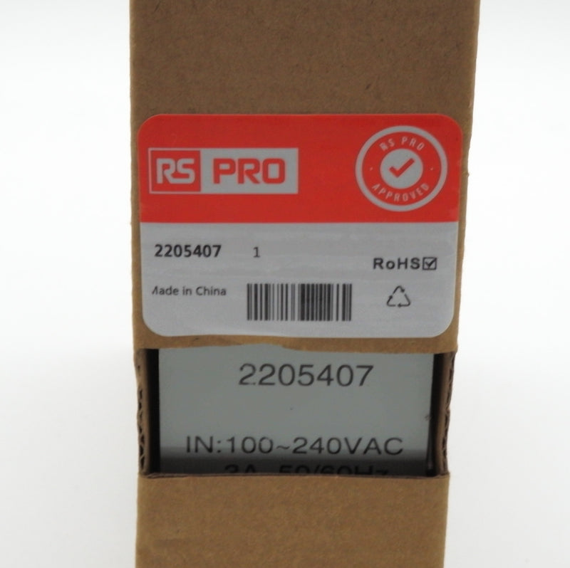 RS Pro 12V 16A 192W Adjustable DIN Rail Power Supply 2205407 / LIF240-10B12R2