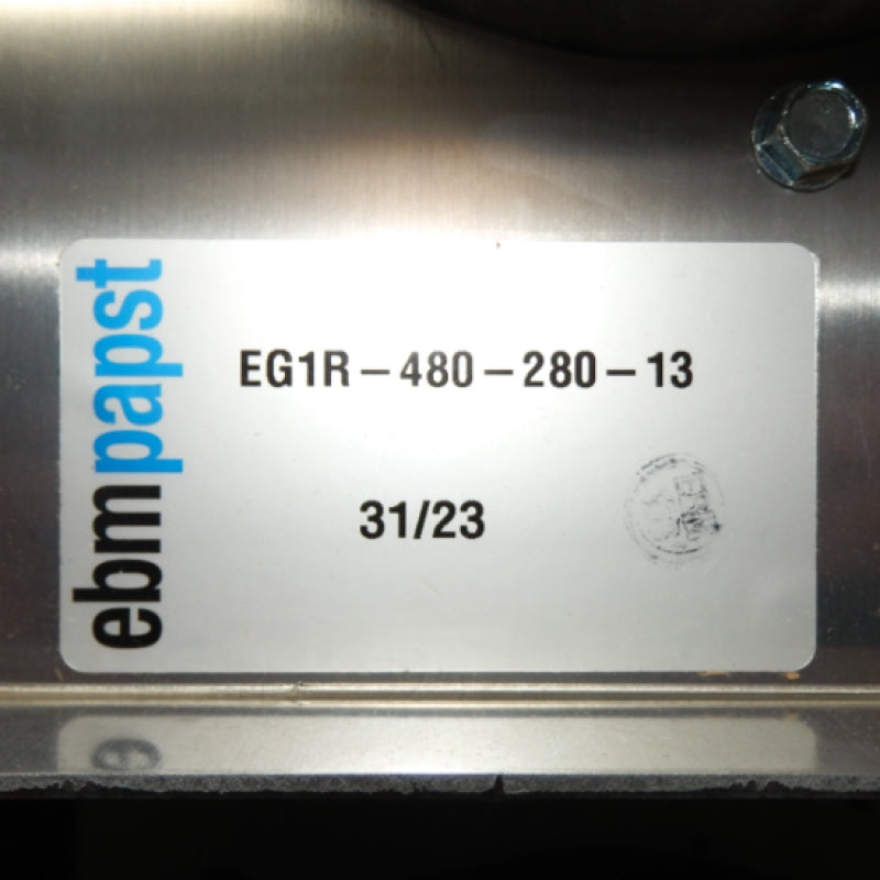 Ebm-Papst 3 Phase Motor Centrifugal Fan EG1R-480-280-13
