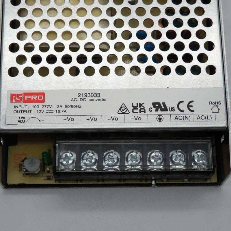 RS Pro 2193033 Embedded Switch Mode Power Supply