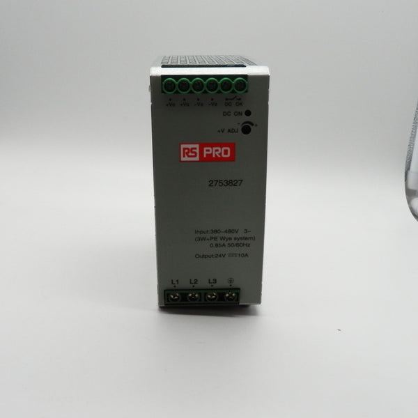 RS Pro 2753827 240W DIN Rail Power Supply