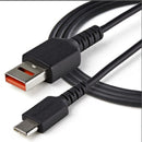 StarTech.com USBSCHAC1M USB-A to USB-C Secure Charging Cable