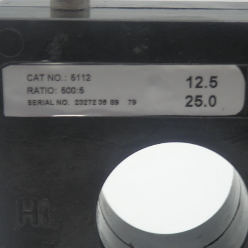 Square D/Schneider Electric 5112 Current Transformer 500:5