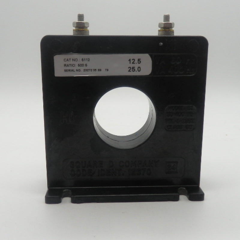 Square D/Schneider Electric 5112 Current Transformer 500:5
