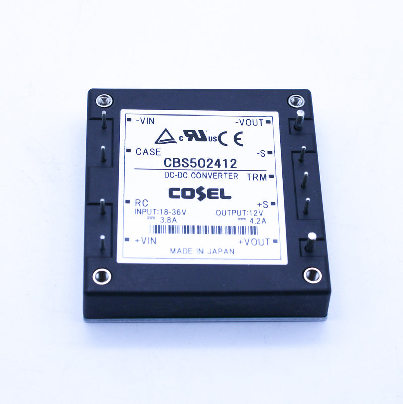 Cosel CBS502412 12V 4.2A Enclosed DC-DC Converter