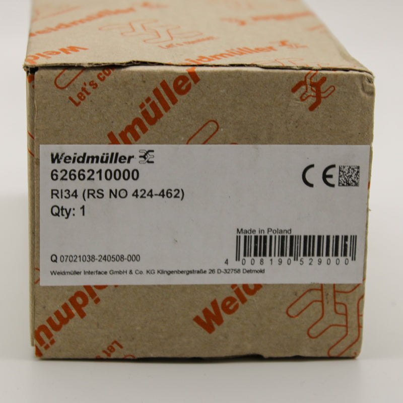 RS Pro 424462 IDC Connector DIN Rail Mount 34 Pole 50V 1A Interface Module