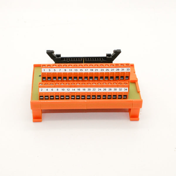 RS Pro 424462 IDC Connector DIN Rail Mount 34 Pole 50V 1A Interface Module