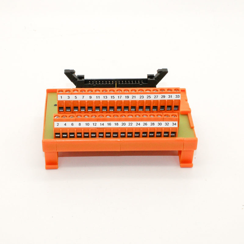 RS Pro 424462 IDC Connector DIN Rail Mount 34 Pole 50V 1A Interface Module