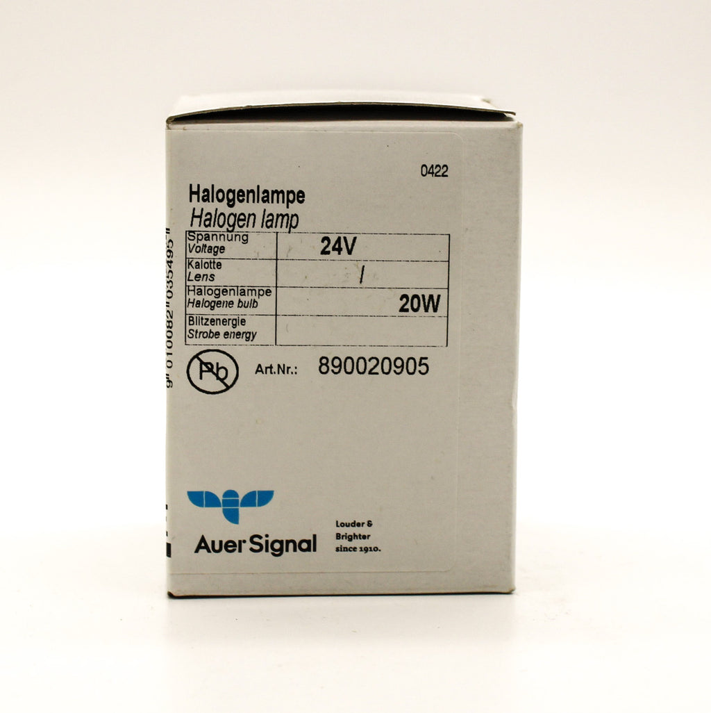 Auer Signal 890020905 G6.35 24V Halogen Bulb – Primelec