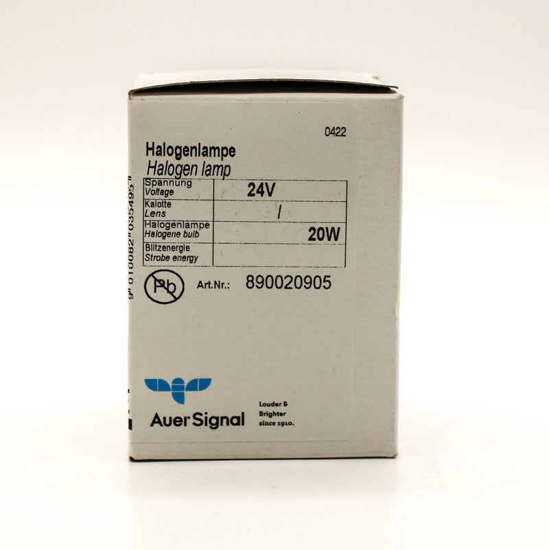 Auer Signal 890020905 G6.35 24V Halogen Bulb
