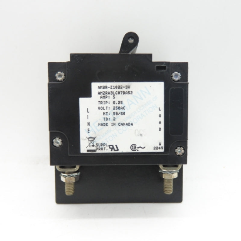 Eaton Hydraulic/Magnetic Circuit Breaker AM2R-Z1022-3W