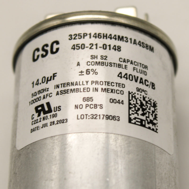 Ebm-papst 450-21-0148 Stud Mount 47.2mm Polypropylene Film Capacitor