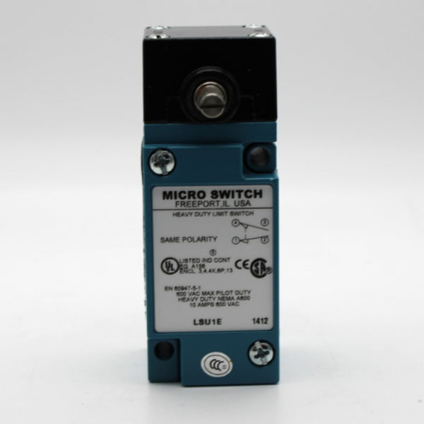 Honeywell LSU1E 10A 24VDC SPDT Side Rotary Conduit Screw Limit Switch.
