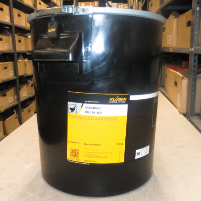 Kluber Lubrication 0960970177 25KG 94-402 Series H1 Food Grade Semi-Synth Grease