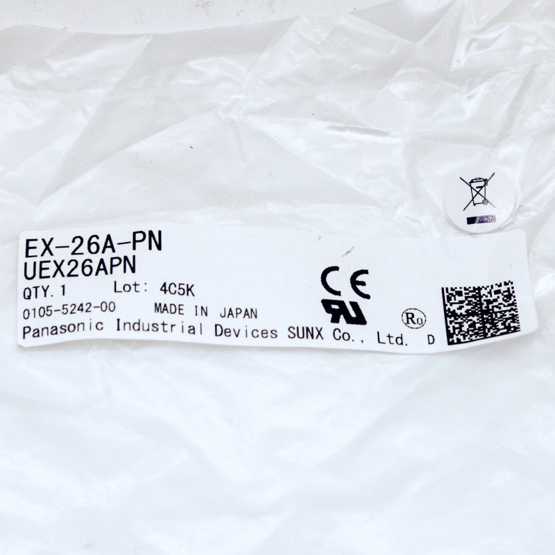 Panasonic EX-26A-PN Area Reflective Small Spot Side ON 6-14mm Sensor