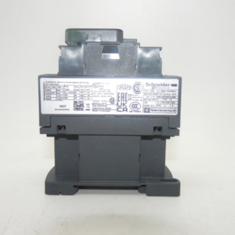Schneider Electric LC1D18G7 3P 18A Motor Control DIN Rail Contactor