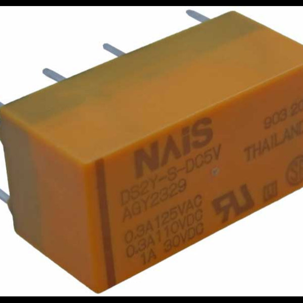 NAIS AGY2329 0.3A 125VAC 0.3A 110VDC 1A 30VDC Relay DS2Y-S-DC5V