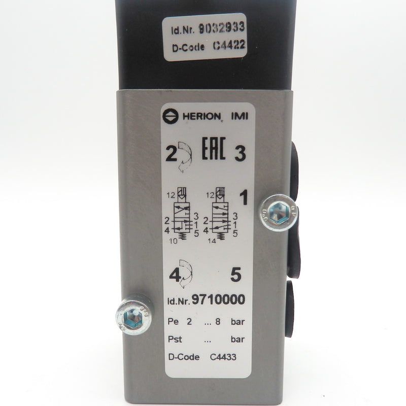Norgen 9710000 29 to 116 PSI 0.25 in. Indirect Operated Solenoid Valve