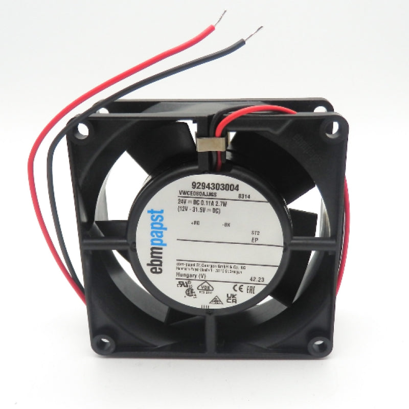 EBM-Papst 8314 24VDC 80mm x 80mm x 32mm DC Tubeaxial Fan