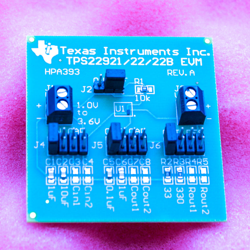 Texas Instruments TPS22922EVM Power Management Evaluation Board