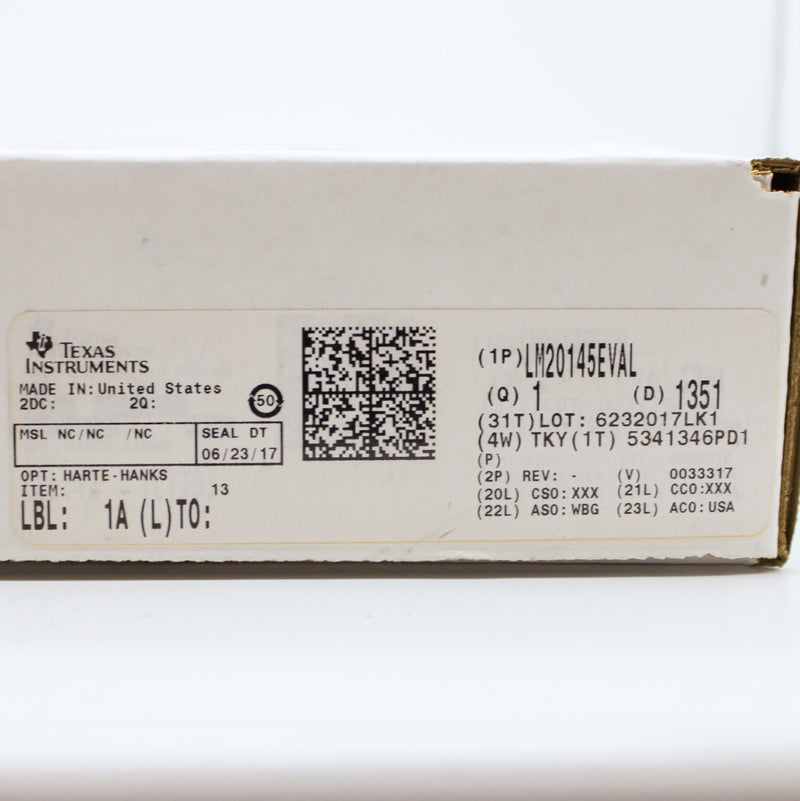 Texas Instruments LM20145EVAL DC/DC, Step Down Evaluation Board