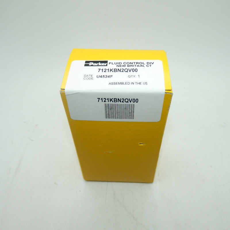 Parker Hannifin 7121KBN2QV00 1/4" Port Brass Solenoid Valve