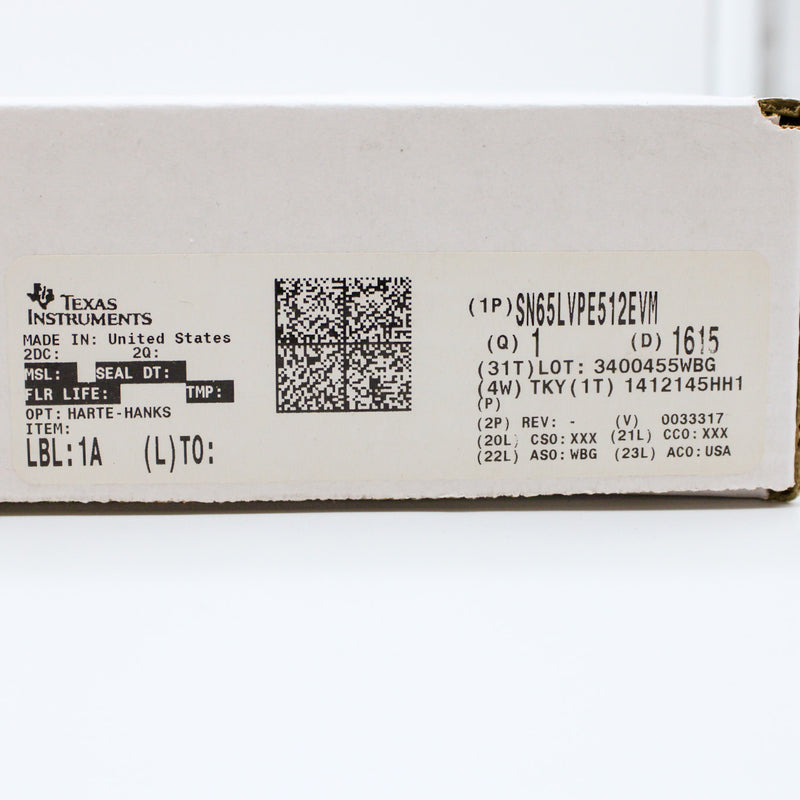 Texas Instruments SN65LVPE512EVM Re-Driver Interface Evaluation Board