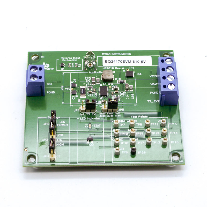Texas Instruments BQ24170EVM-610-5V Power Management Evaluation Board