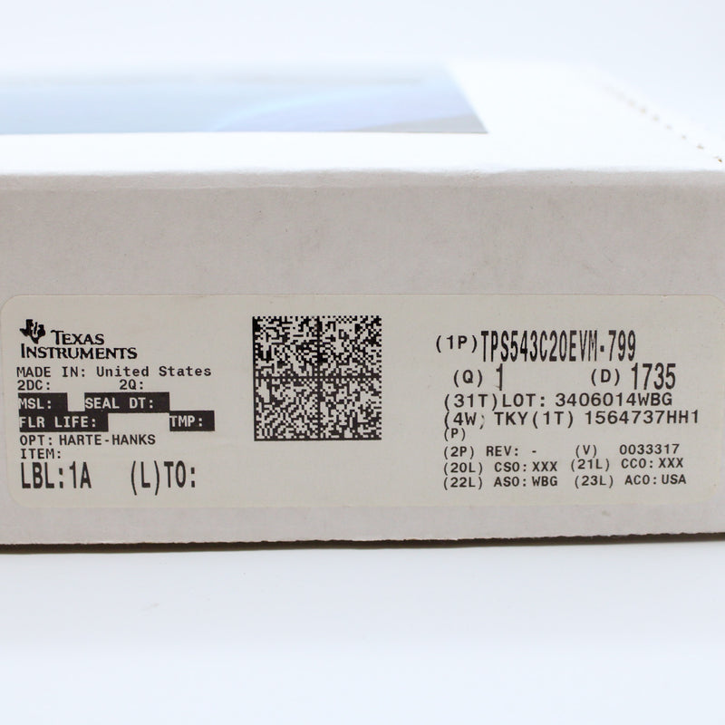 Texas Instruments TPS543C20EVM-799 DC/DC Step Down Evaluation Board