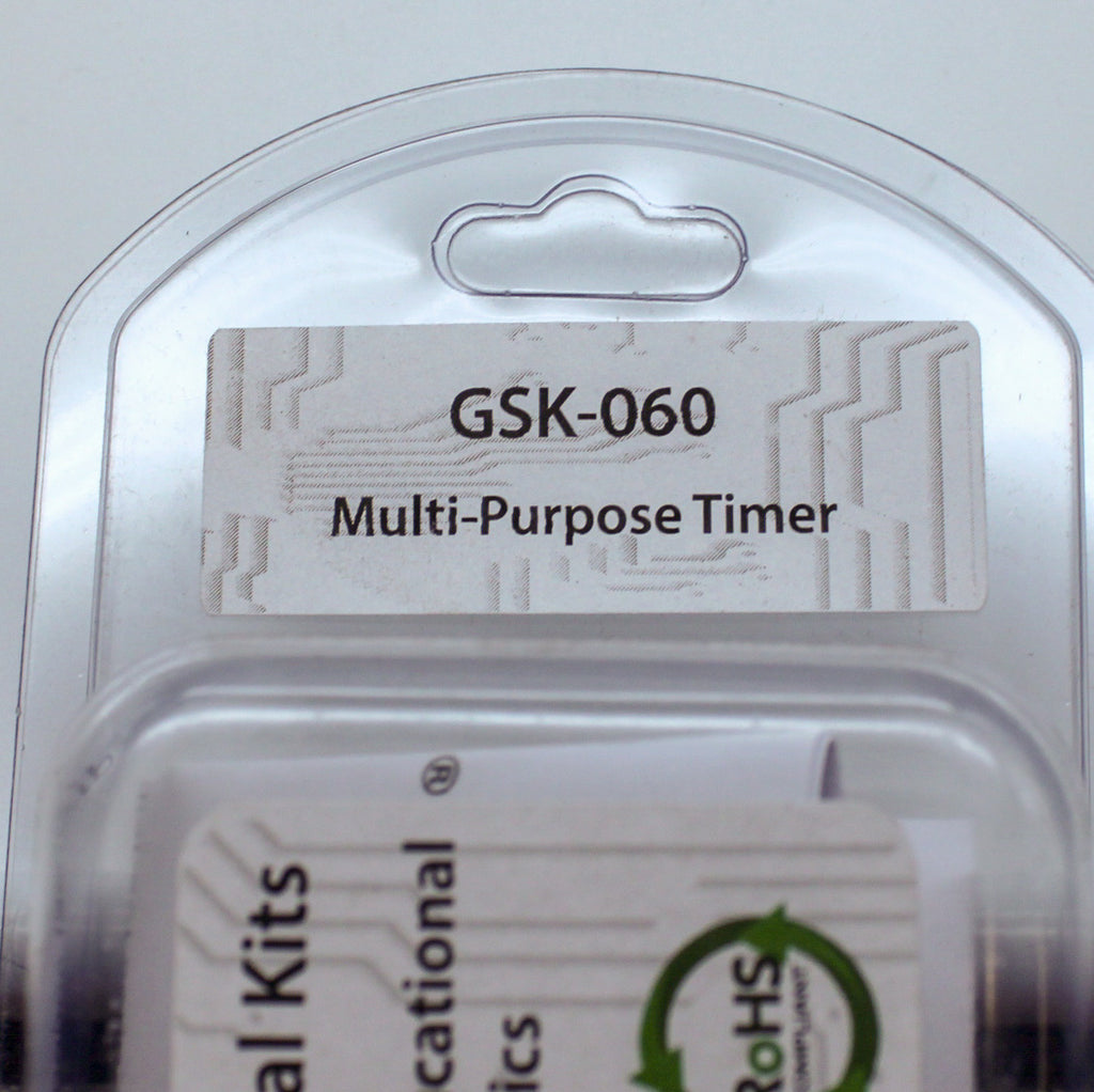 Global Specialties GSK-060 Multi Purpose Timer Project Kit – Primelec