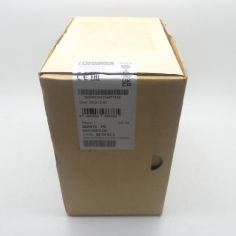 Phoenix Contact 2904622 QUINT4-PS/3AC/24DC/20 20A 480W Single-Phase Power Supply