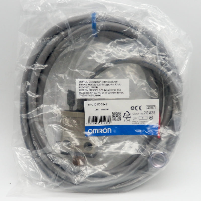 Omron D4C-5242 On-Mom 100mA 125VAC SPDT Compact Limit Switch