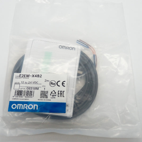 Omron E2EM-X4B2 2M PNP 4mm 24V Inductive Proximity Sensor