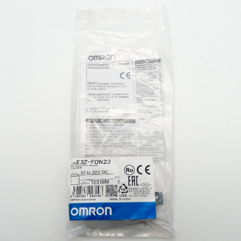 Omron E3Z-FDN23 500mm M12 NPN Diffuse Reflective Photoelectric Sensor