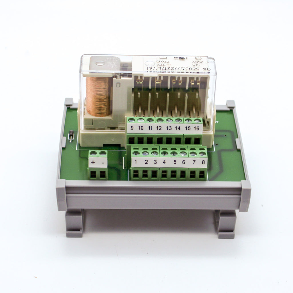 Altech Corp 156.OA03.3244C/S 250V 10A DIN Rail Safety Relay Module ...