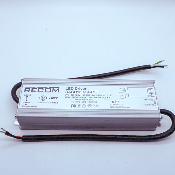 RECOM Power Inc RACD150-24-PSE AC-DC LED Driver Constant Current Power Supply