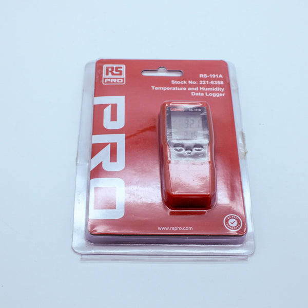 RS Pro 2216358 Temperature & Relative Humidity USB Data Logger With Alarm