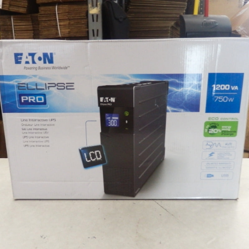 Eaton ELP1200IEC 1200VA 750W Stand Alone Uninterruptible Power Supply