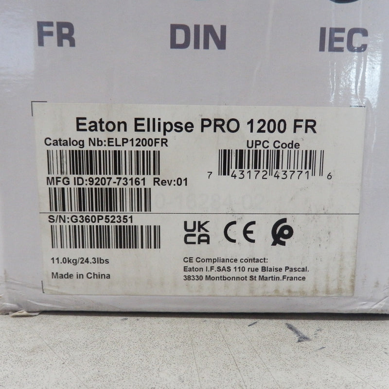 Eaton ELP1200FR 1200VA 750W Stand Alone Uninterruptible Power Supply